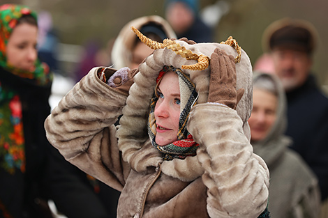 Калядныя гулянні ў Строчыцах