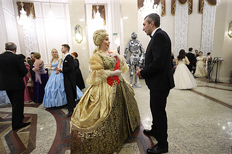 New Year's ball in Bolshoi Theater