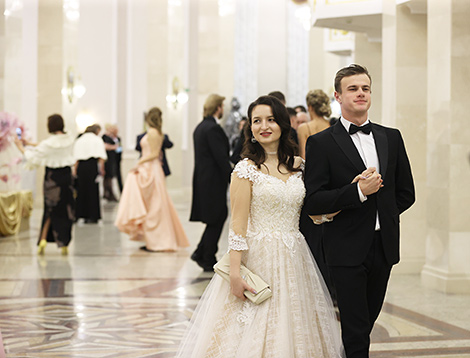 New Year's ball in Bolshoi Theater