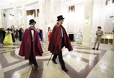 New Year's ball in Bolshoi Theater