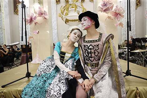 New Year's ball in Bolshoi Theater