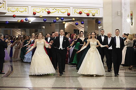 New Year's ball in Bolshoi Theater