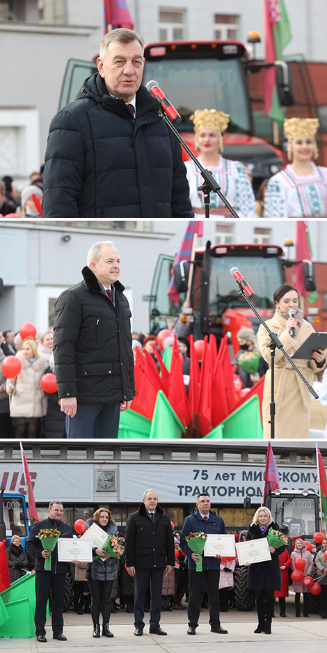 МТЗ произвел четырехмиллионный трактор BELARUS