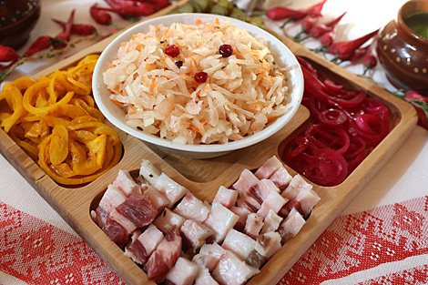 Participants of the Grace International beauty contest demonstrate cooking skills 