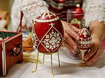 Easter egg decoration workshop in Minsk