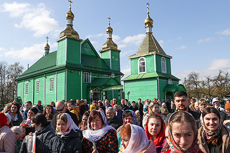 Strylka rite in Drogichin District 