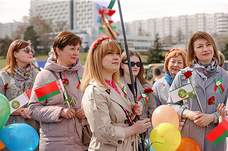 1 Мая отпраздновали в Минске