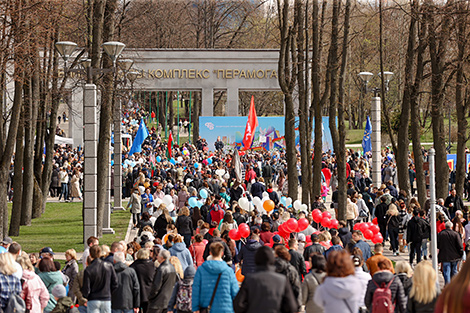 1 Мая отпраздновали в Минске