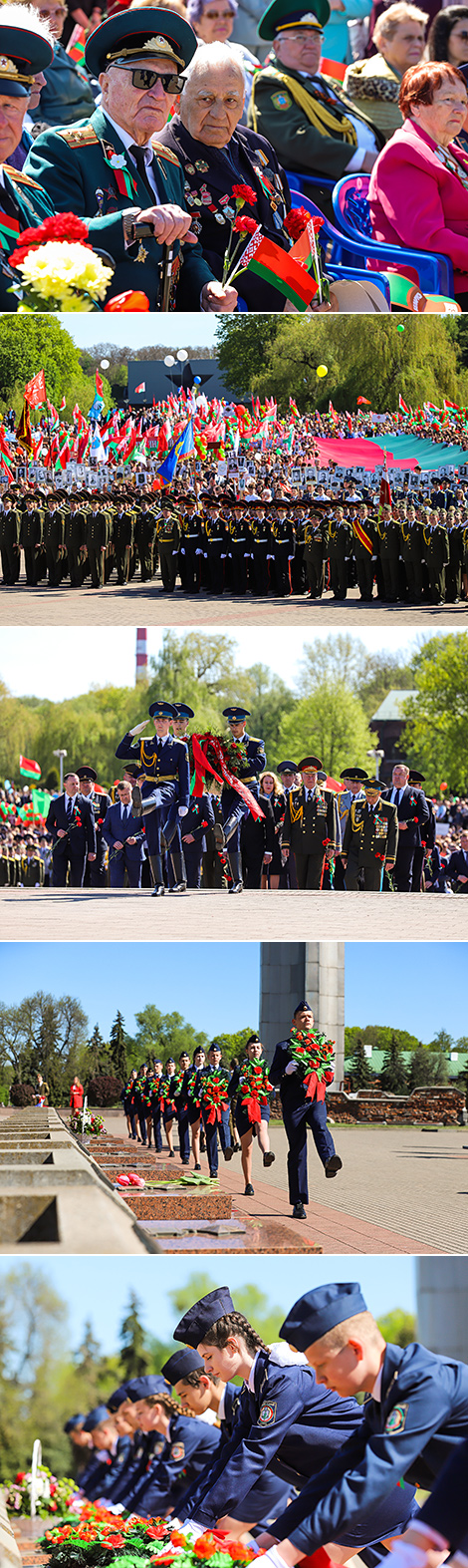 Victory Day celebrations at the Brest Hero Fortress 