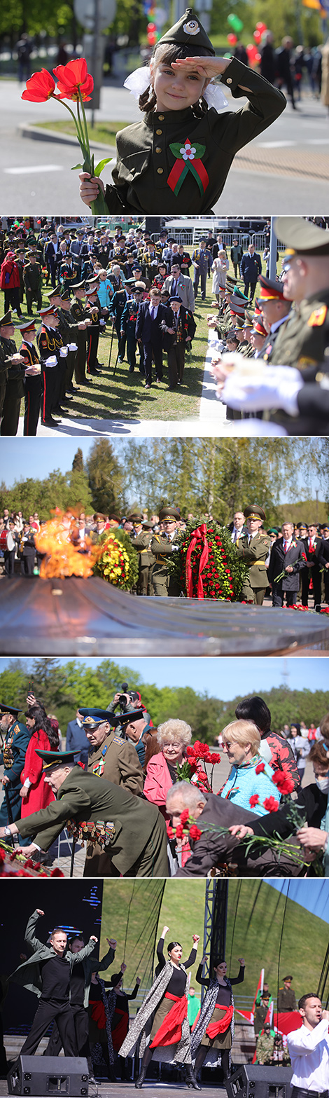 Празднование 9 Мая в Гродно