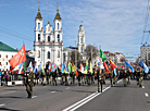 День Победы в Витебске: праздничное шествие, митинг и концерт 