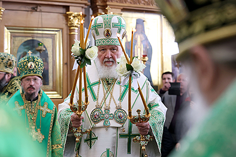 Божественная литургия в Полоцке – древнем центре первой епархии