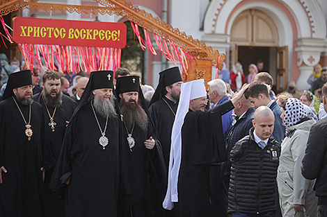 Крестный ход в честь 1030-летия православия прошел в Гродно