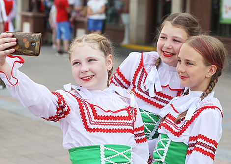 Independence Day festivities in Vitebsk 