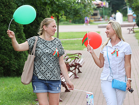 Independence Day festivities in Vitebsk 