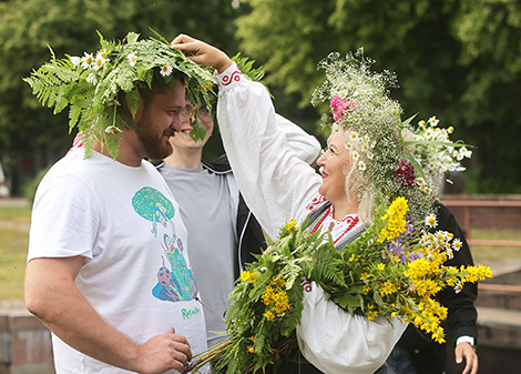 Kupala Night on Augustow Canal
