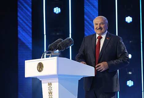 Aleksandr Lukashenko attends Slavianski Bazaar in Vitebsk 2022