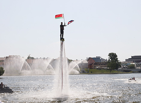 Fire Service Day celebrations in Minsk