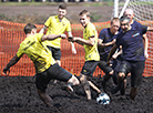 Peat football tournament in the Pukhovichi District