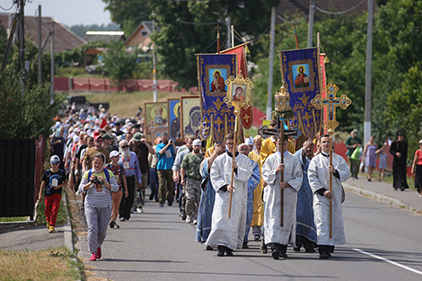 All-Belarusian procession in Slonim District