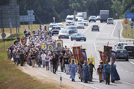 All-Belarusian procession in Slonim District