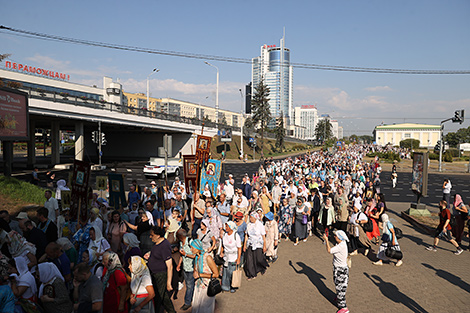 All-Belarusian procession in Minsk