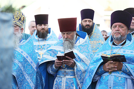 Festive divine service in honor of the Minsk Icon of the Mother of God 