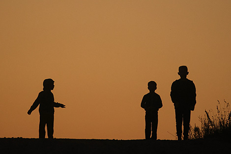 Kids in Grodno District