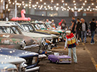 Display of retro cars VintageDay 