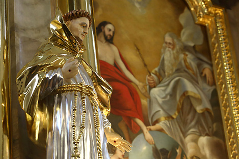 Holy Trinity altar was unveiled to the public in St. Xavier Cathedral after restoration 