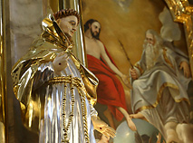 Holy Trinity altar was unveiled to the public in St. Xavier Cathedral after restoration