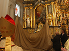 Holy Trinity altar was unveiled to the public in St. Xavier Cathedral after restoration 