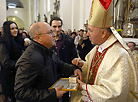 Holy Trinity altar was unveiled to the public in St. Xavier Cathedral after restoration 