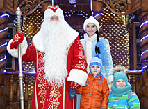 Belarusian Father Frost’s estate in Belovezhskaya Pushcha