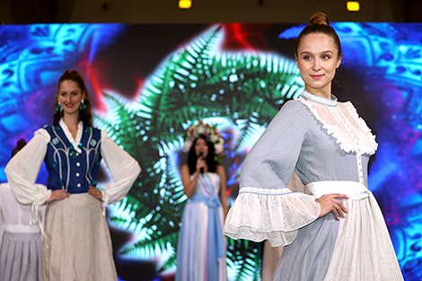 Fashion show at BelTexIndustry expo in Minsk