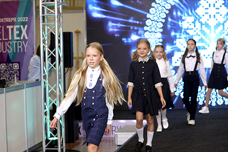 Fashion show at BelTexIndustry expo in Minsk