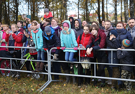 WWI battle reenactment in Vileika