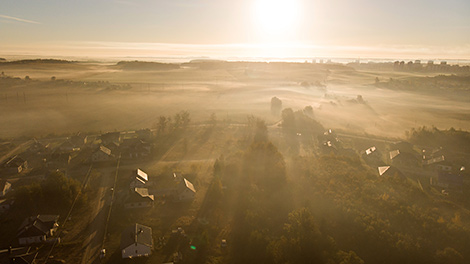 Early morning in Grodno District