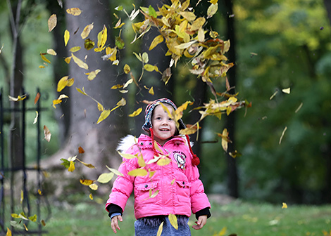 Autumn in Gomel park