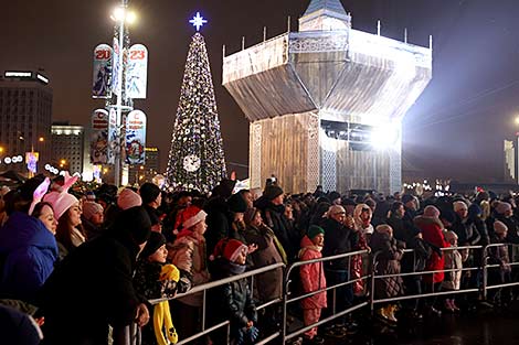 New Year celebrations in Minsk 