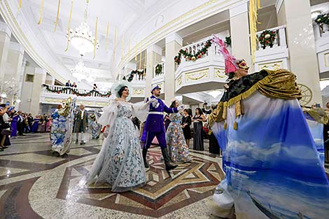 Новогодний бал в Большом театре Беларуси