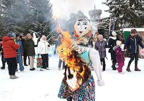 Масленичные гуляния в Витебском районе 