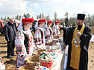 Весенний обряд "Засевки" в Оршанском районе