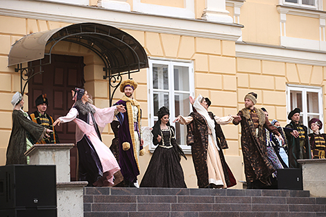 The first phase of the reconstruction of the Palace and Park Ensemble in Svyatsk completed