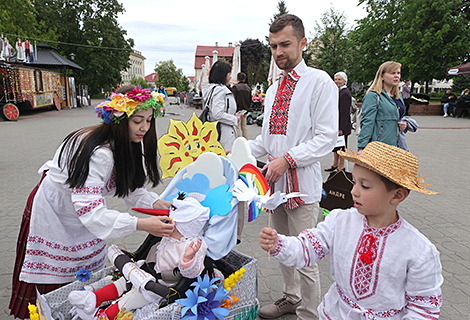 Парад детских колясок в Гродно 