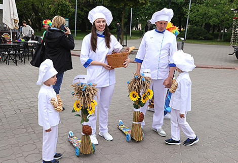 Парад детских колясок в Гродно 