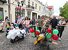 Парад детских колясок в Гродно 