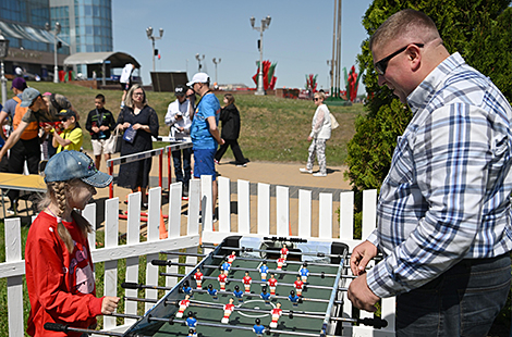 Vytoki sports and cultural festival in Zhlobin