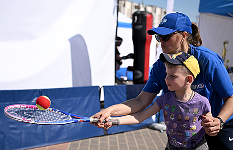 Vytoki sports and cultural festival in Zhlobin