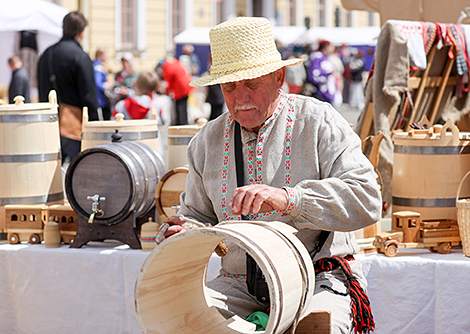 The Vyasnovy Buket (Spring Bouquet) fair in Minsk